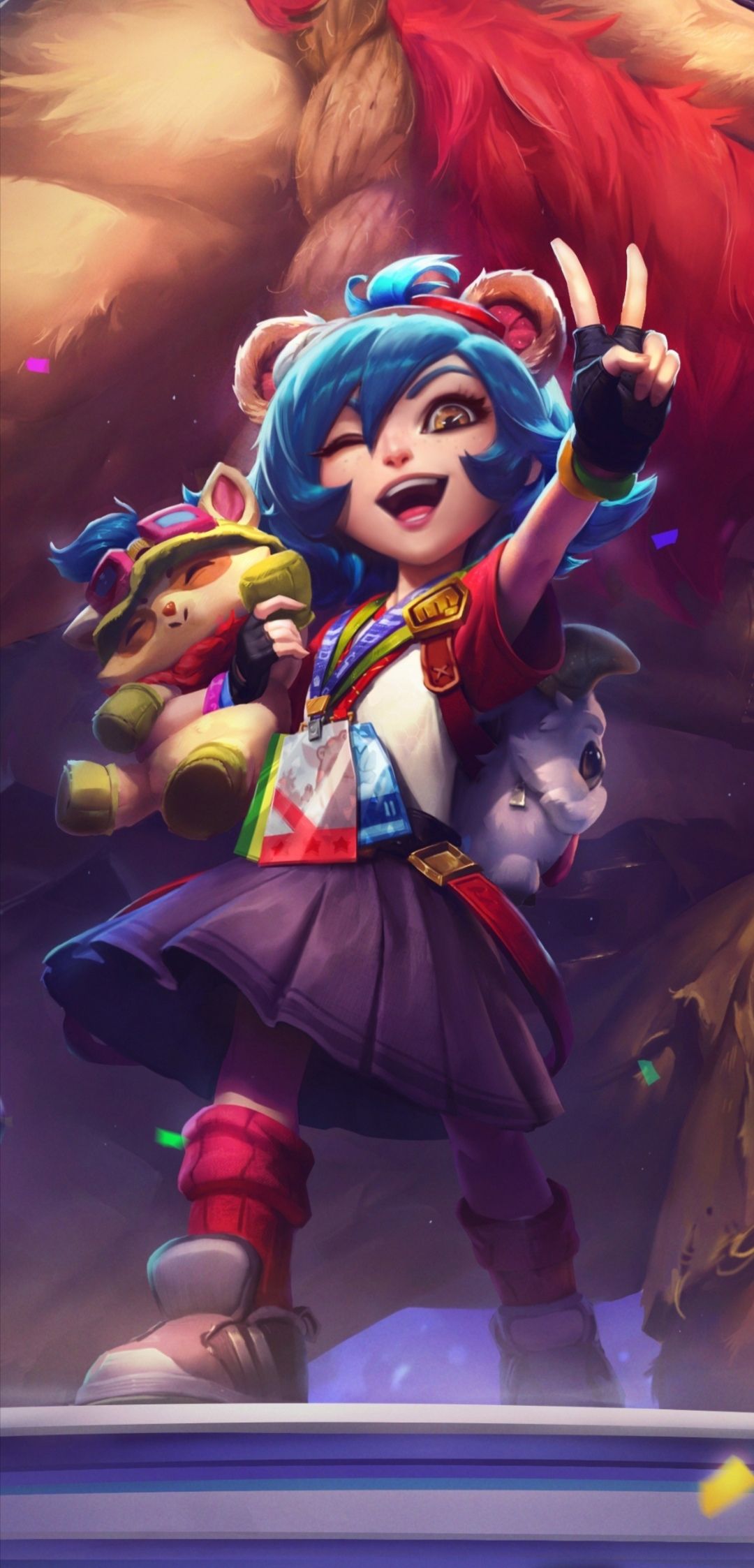 逐梦者的初心 安妮十周年限定皮肤免费领取 原画曝光彩蛋满满-英雄