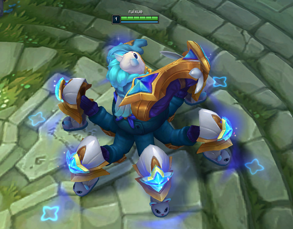 猛男必备皮肤来了!魔法少女厄加特预览:模型可爱,特效无可挑剔-英雄联