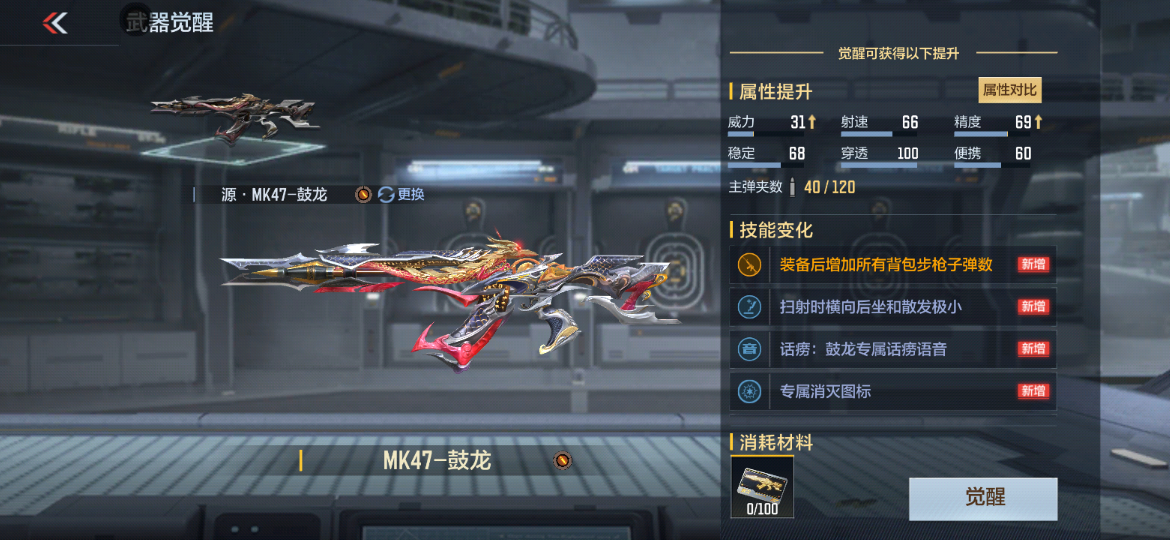 【活动爆料】龙年限定英雄武器MK47-鼓龙大放送！鼓龙送新禧
