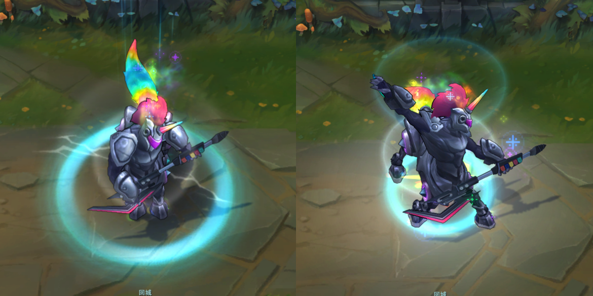 【皮肤鉴赏】新春返场并且即将优化的电玩战魂人马