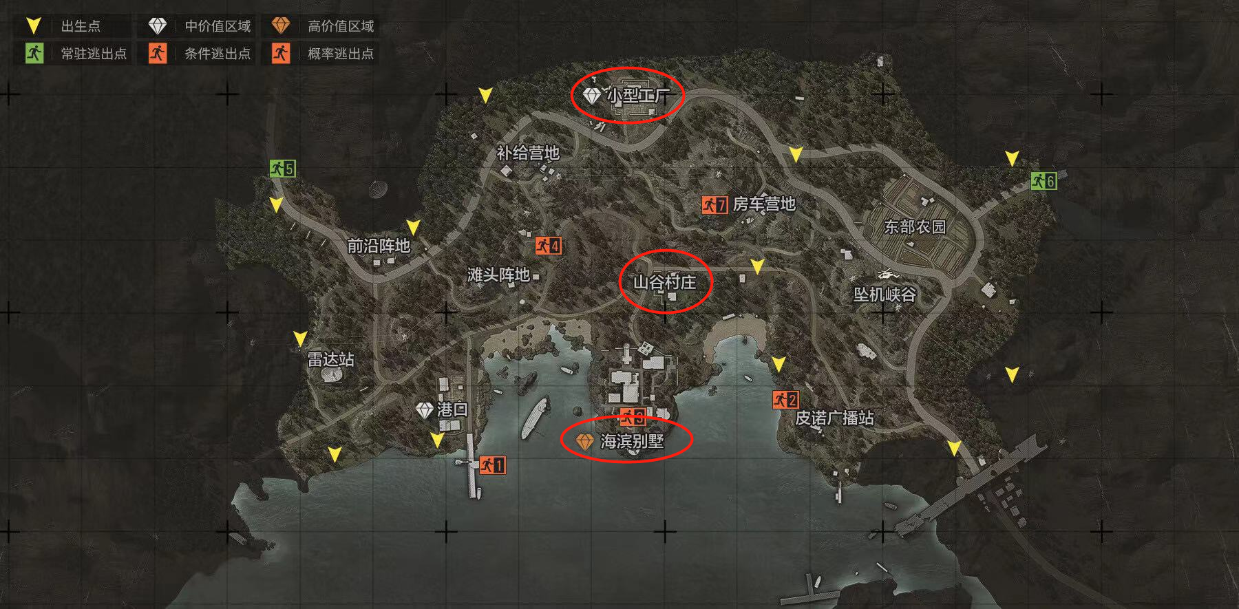 山谷地图实用攻略，这些知识点你都知道吗？