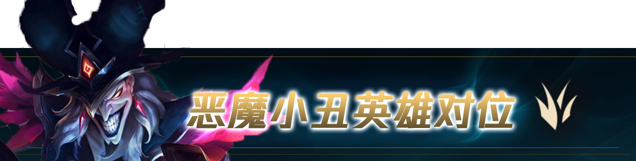 lol小丑技能