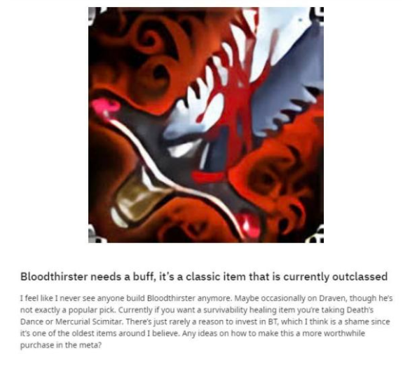 饮血剑彻底成为了下水道装备?只因2个东西 可以完全替代它!