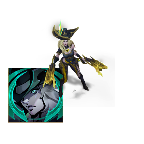 【破败军团 厄运小姐 咒缚征伐使 炫彩 图标】兑换价格:300光明哨兵