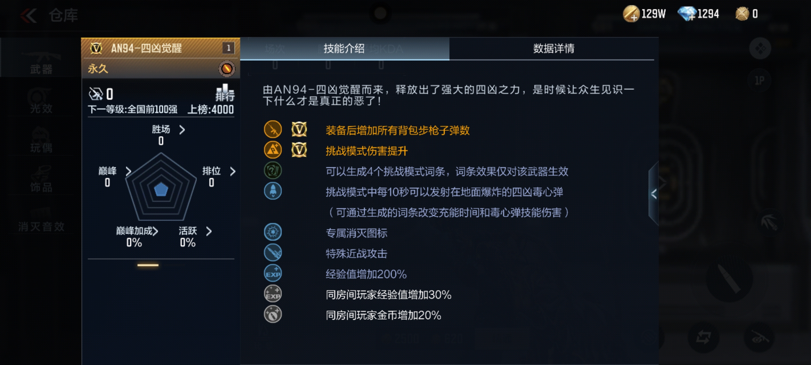 挑战步枪再添新员，AN94-四凶觉醒和AN94-超新星谁更强？