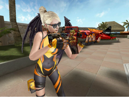 今年的三位泳装美女也会出现在夏日许愿活动中,或者上架游戏商城吗?