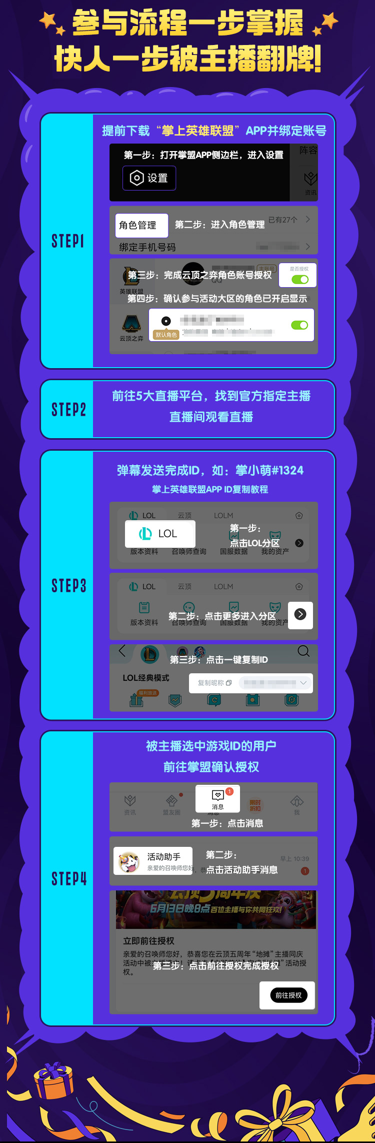 云顶之弈5周年，百名主播与你一同狂欢！