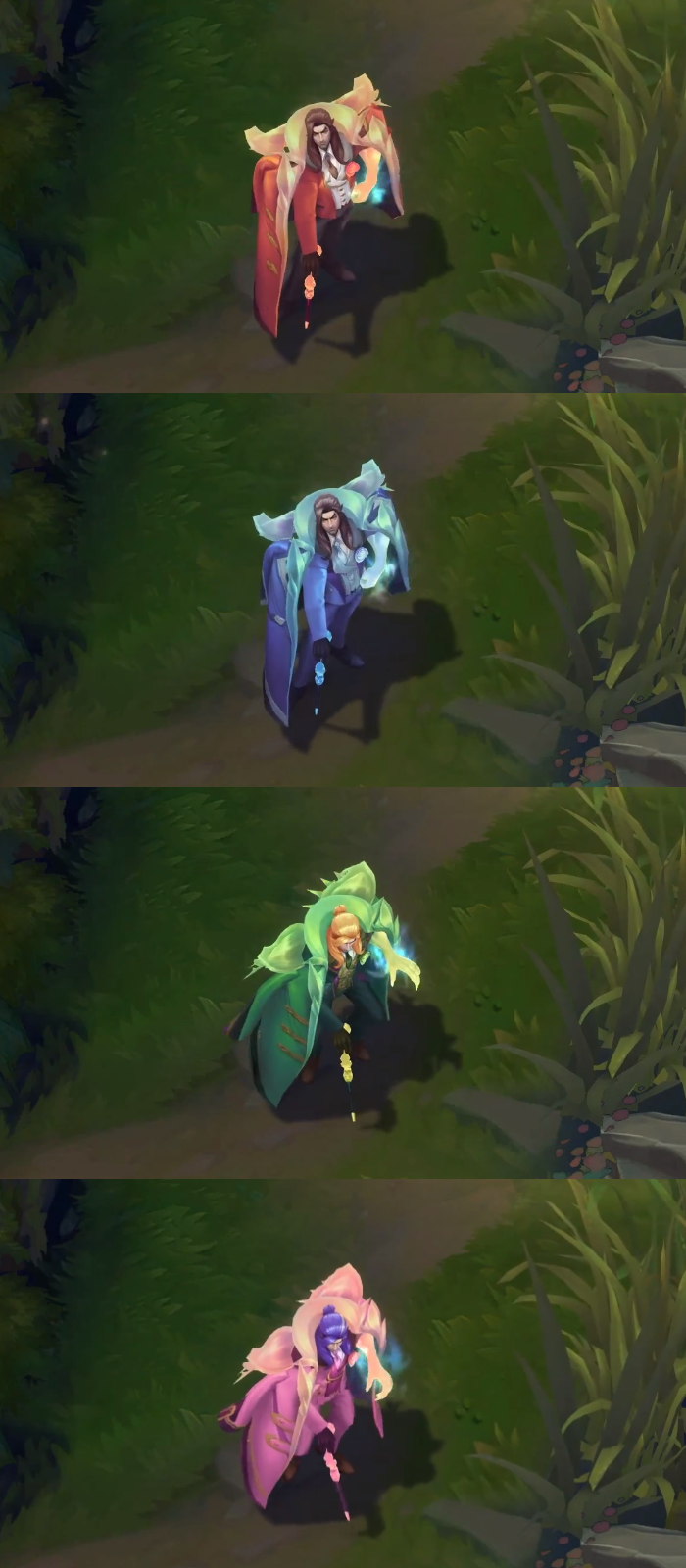 【对比】水晶玫瑰和幽梦玫瑰的炫彩特效变化-英雄联盟官方网站-腾讯