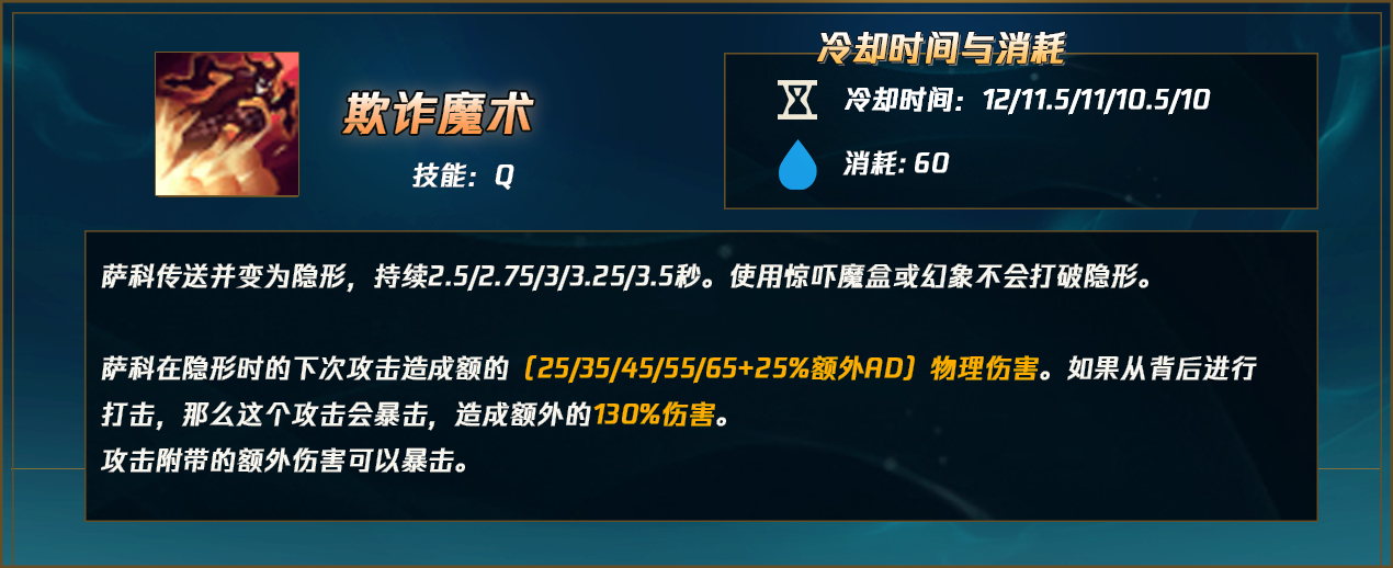 lol小丑技能