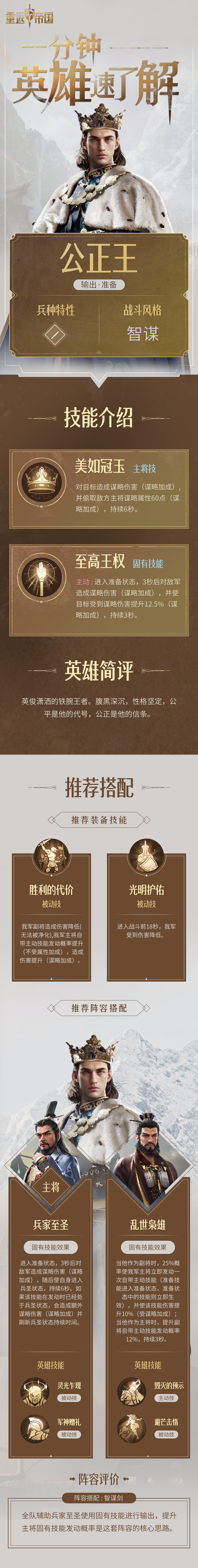 一分钟了解英雄【公正王】