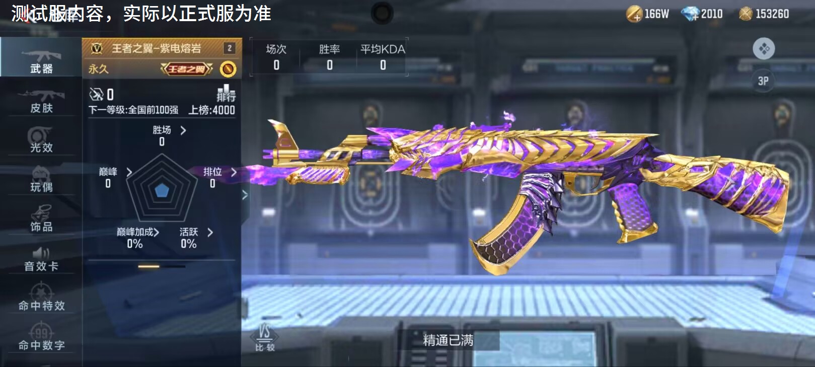 体验服快车:紫电环绕,熔岩如瀑,王者之翼套装紫电熔岩皮肤抢先看!