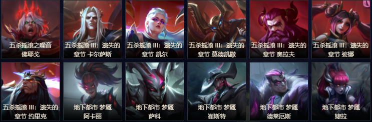 英雄联盟《LOL》福星计划权益皮肤更新公告