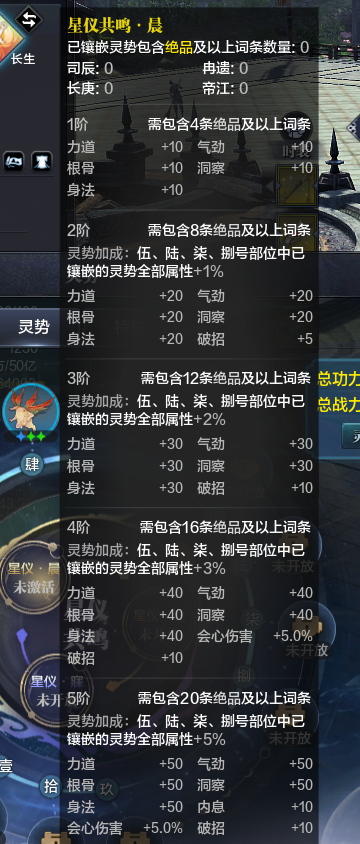 体验服前瞻：灵势系统介绍