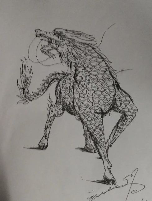 山海经异兽共绘 往期优秀作品