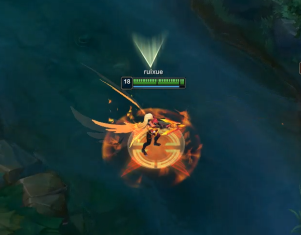 fpx薇恩皮肤实战:特效无可挑剔!四个技能中有两道凤凰身影?