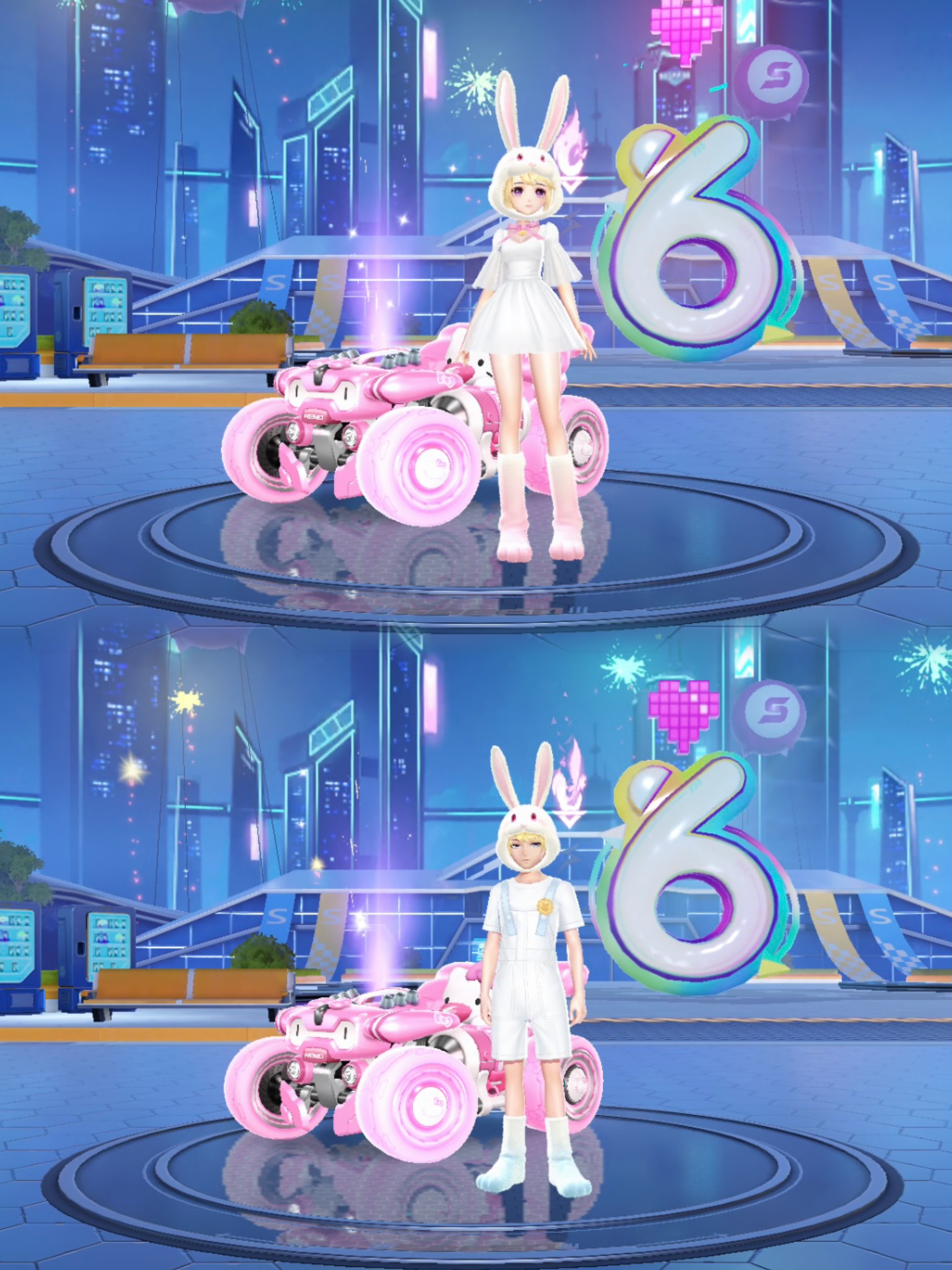 【搬运日常】快来邀请好友回归领取稚兔套装和海量红包-qq飞车手游