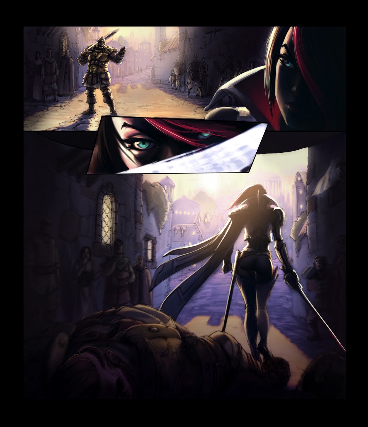 而冕卫家族这边则由缇娅娜挑选了一位无畏先锋营的战士出面,塞巴斯蒂