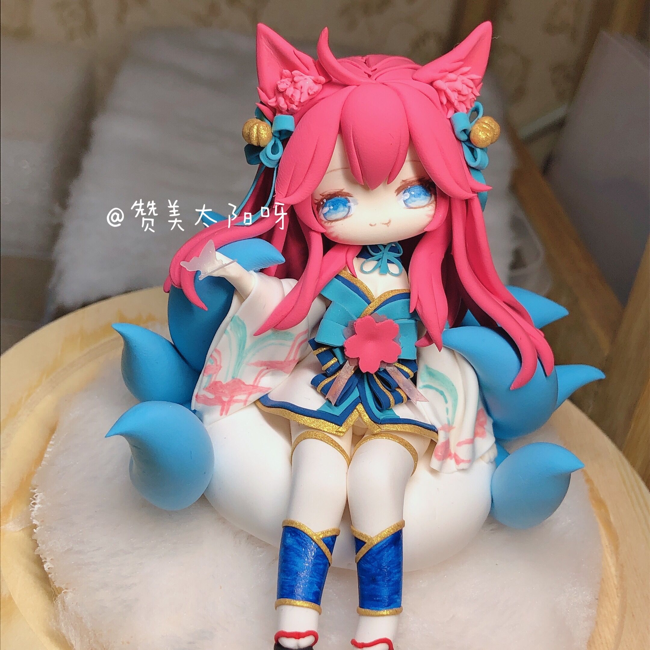 盟物堂:小姐姐手作超可爱灵魂莲华阿狸治愈感满满-英雄联盟官方网站