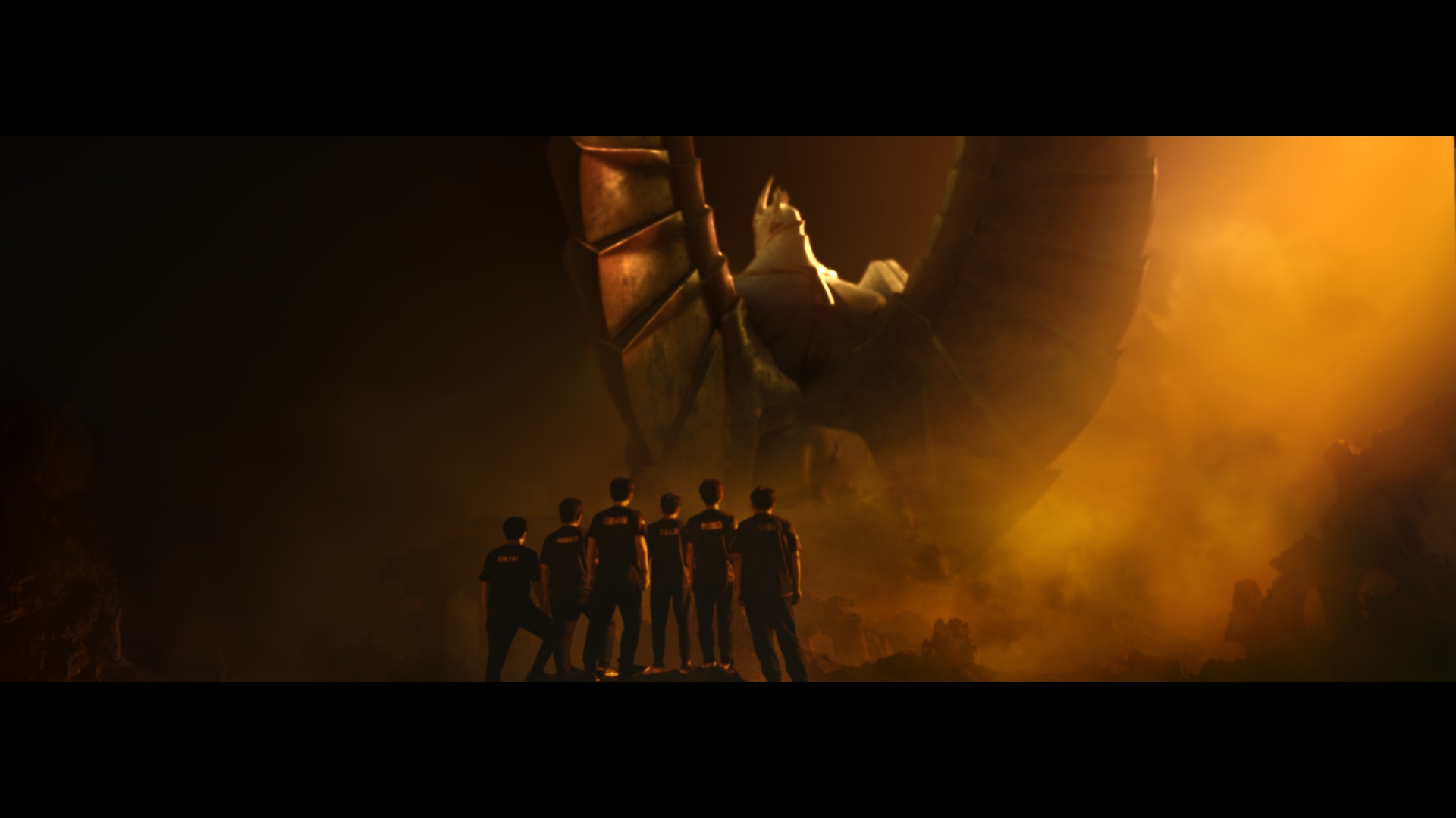 2021全球总决赛lpl赛区出征片不破不立壁纸