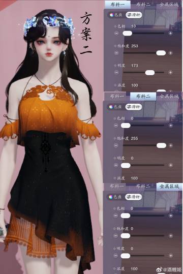 前方夏日小精灵出没！超美泳装【晨夕·小海螺】染色分享