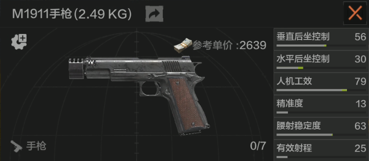 暗区手枪详解，哪一把是你心目中最佳？