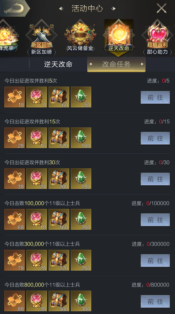 你打架，我买单！100万兵符每日送，狂战改命专服明日开战！