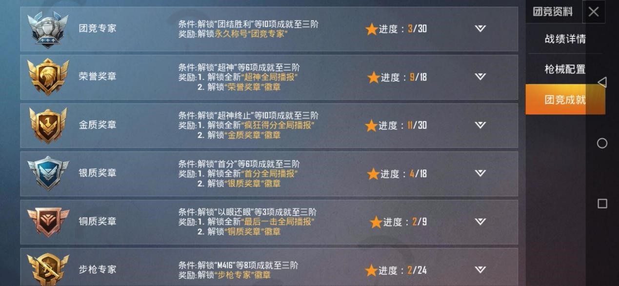 团队竞技成就系统攻略-和平精英-官方网站-腾讯游戏