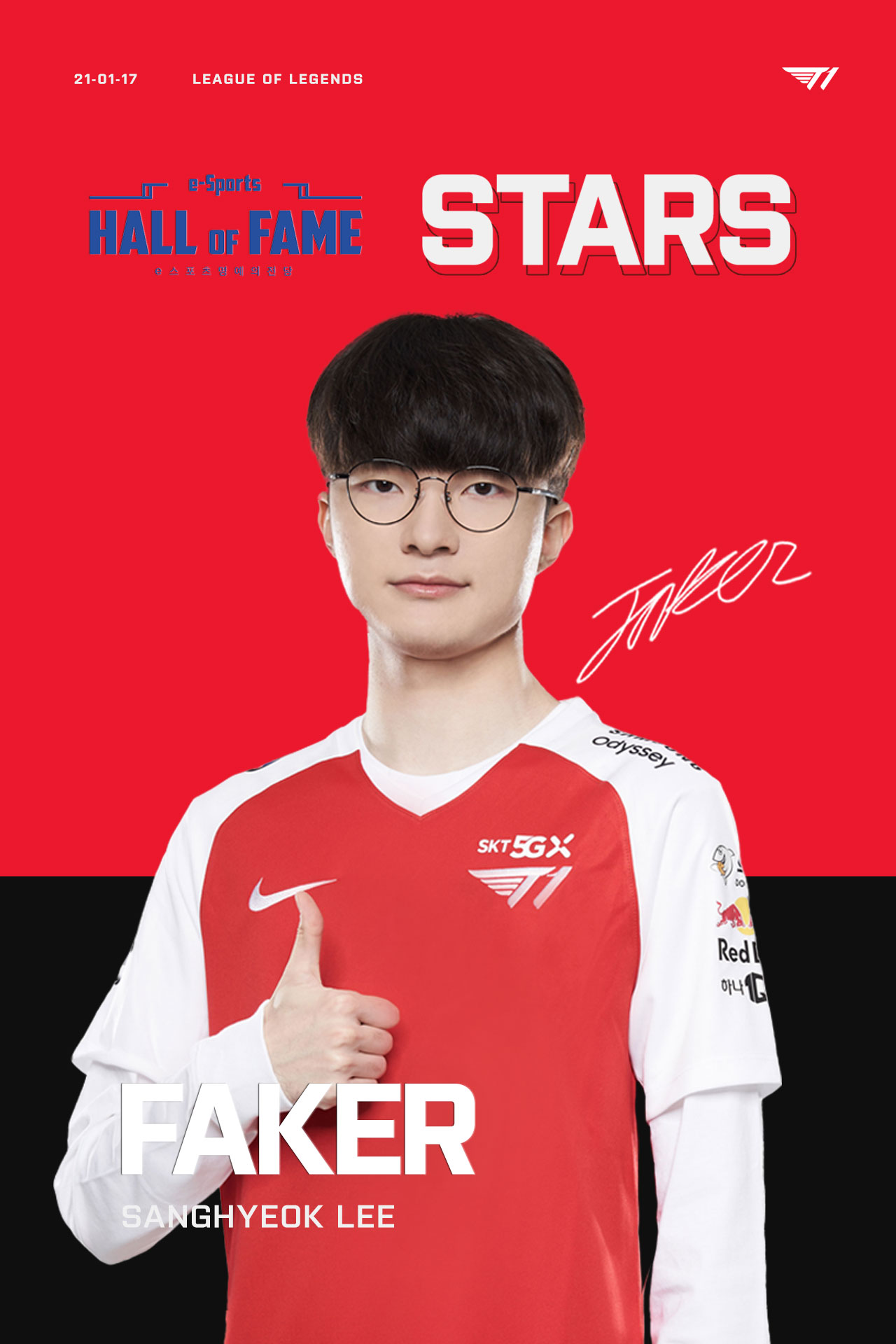 faker再创新记录:我想拿到更多的冠军 证明操作与年龄无关