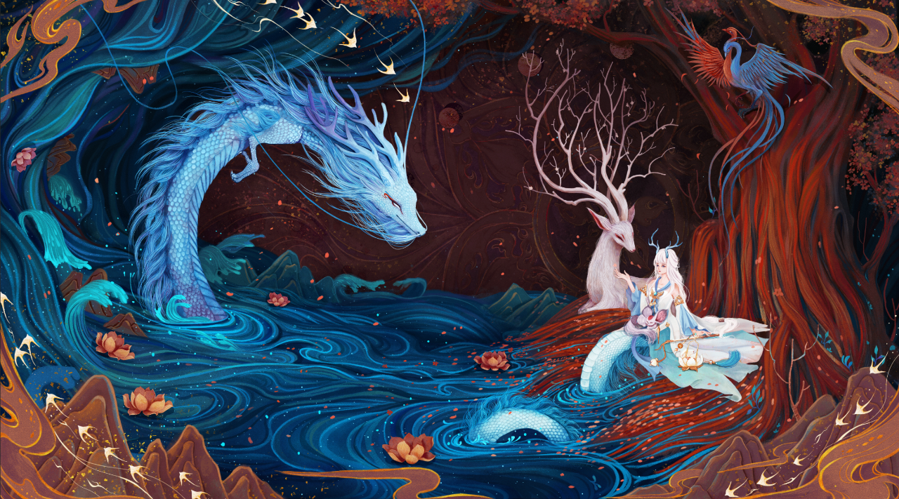 山海经异兽共绘 往期优秀作品