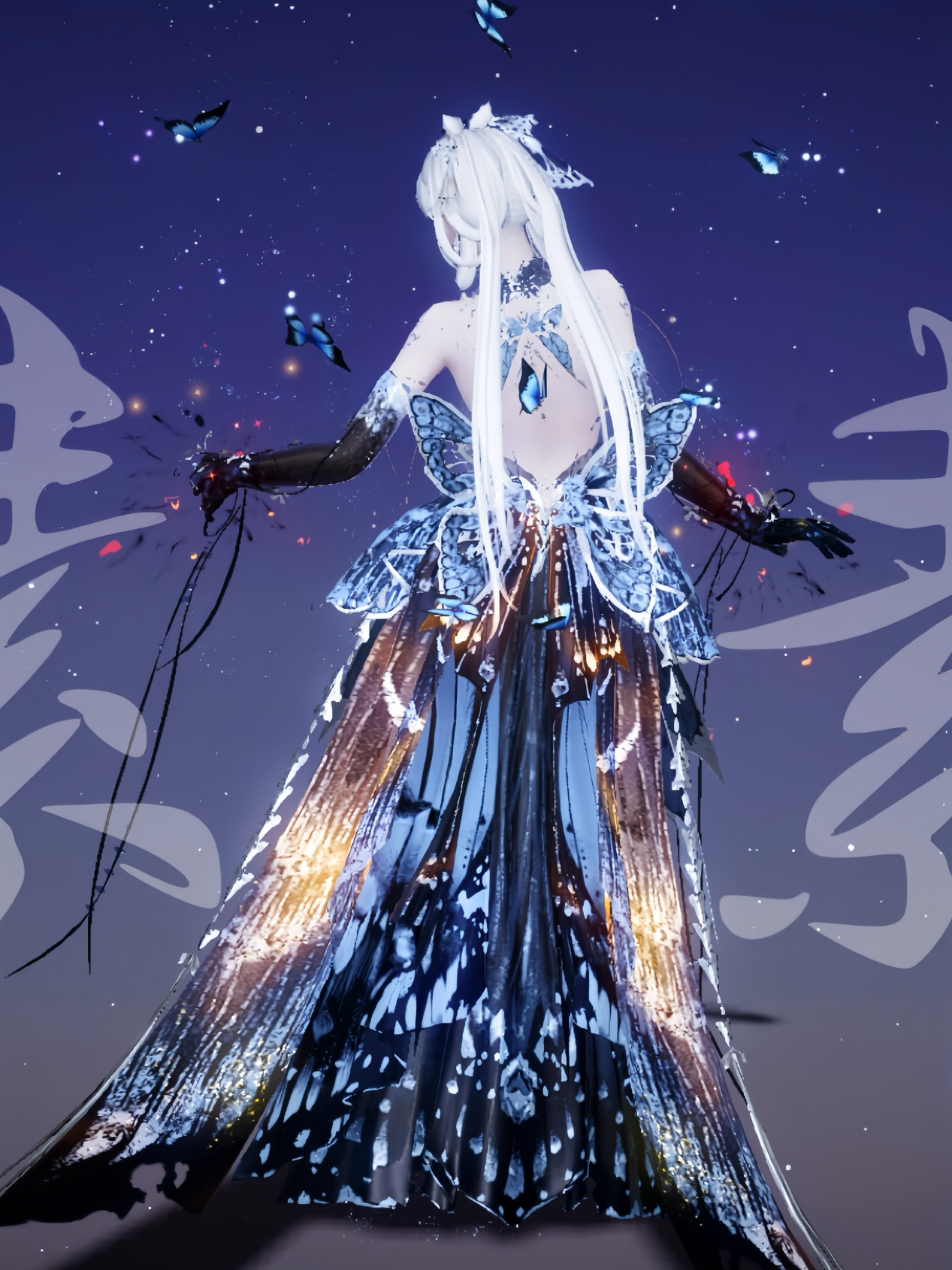 “福叠“+锦鲤，做江湖第一欧皇（光明之主/若空游染色）|天涯暖暖刀