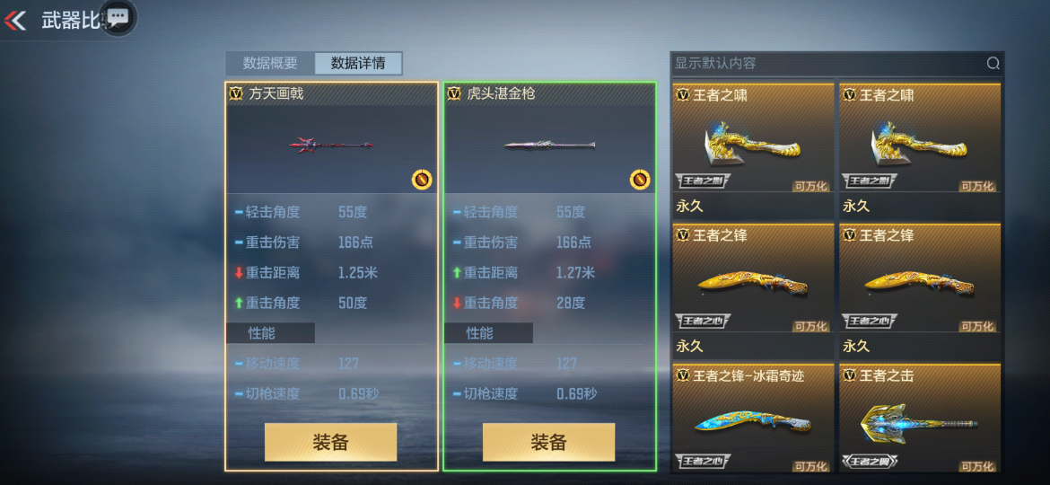 方天画戟VS虎头湛金枪，谁才是最强蓄力近战武器？