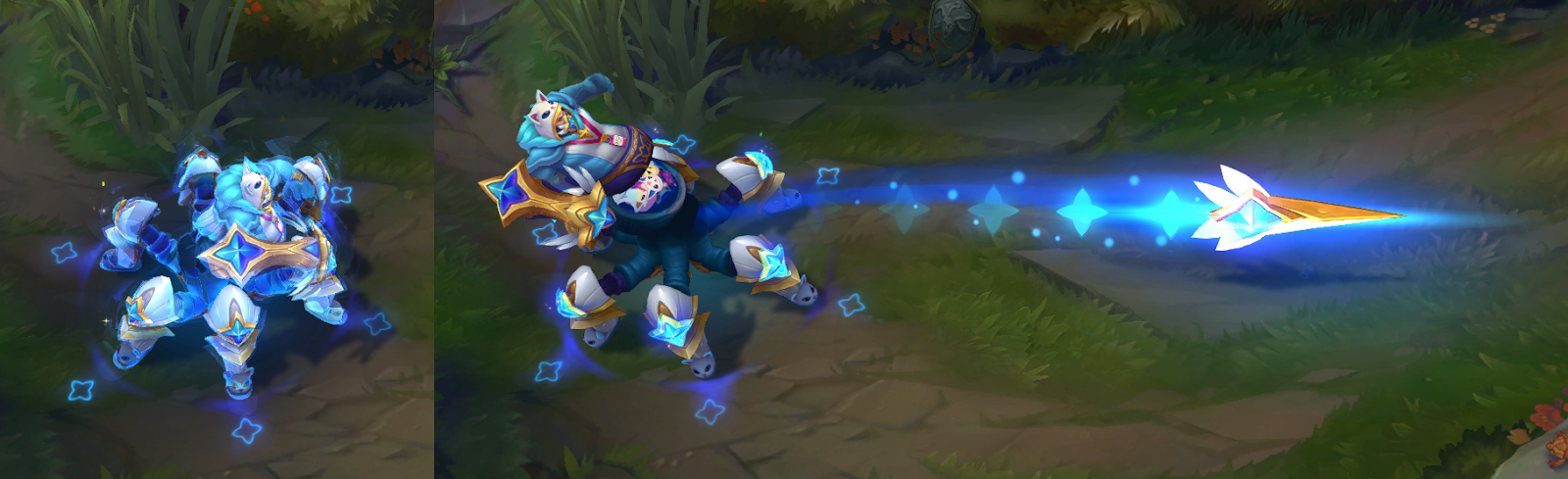 魔法少女(暂名)厄加特皮肤原画及特效一览 星守ez的超级粉丝-英雄联盟