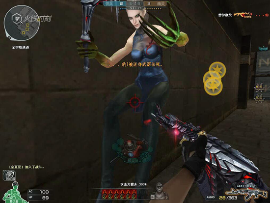 CF右键三连击英雄级武器玩法技巧分享