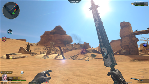 阴阳两仪伞,其实也就是金刚伞的翻版武器,算是短马来吧,世代之影涂鸦