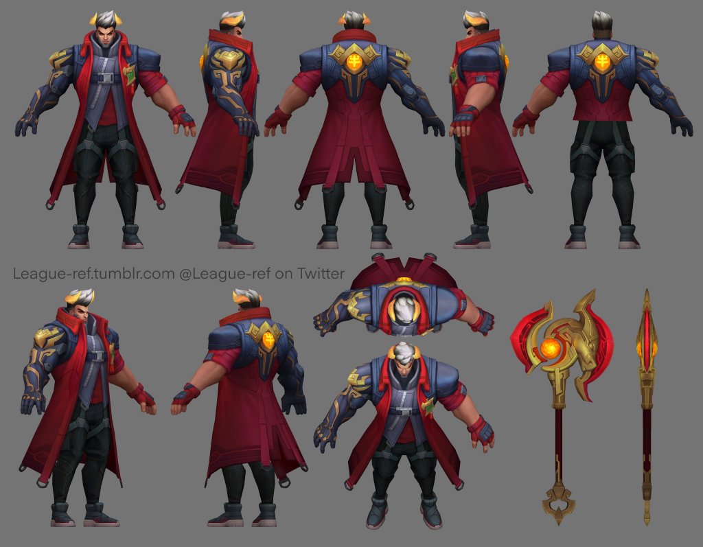 113版本牛年限定福牛守护者系列皮肤鉴赏上