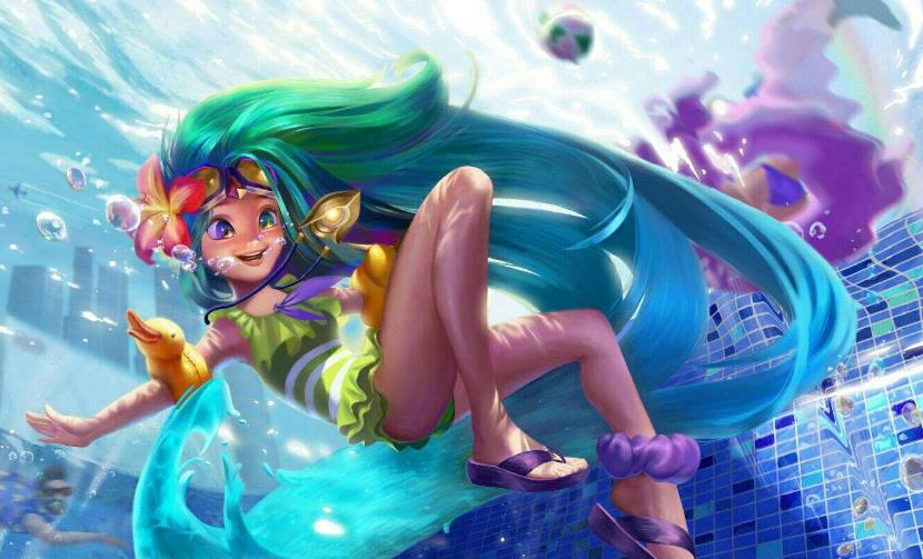 盟物堂:国内达人手作泳池派对佐伊 烈日炎炎一起清凉一夏吧!