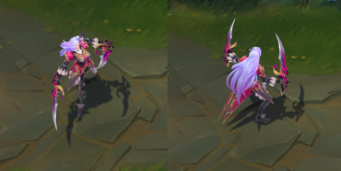 25版本】卡特:六剑我全都要,女帝系列皮肤鉴赏-英雄联盟官方网站-腾讯