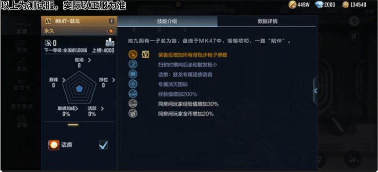 体验服快车：MK47-鼓龙即将来袭，武器道具实战展示