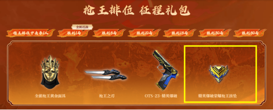 全新强化高颜值QBZ03免费领取中，超稀有荣耀枪王挂坠首次返场