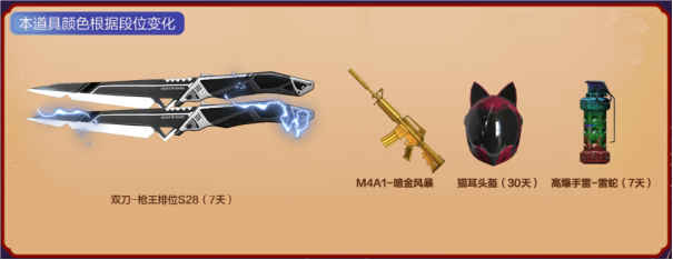 【活动分享】排位新赛季逐鹿顶峰！一枪封神好礼请收取！