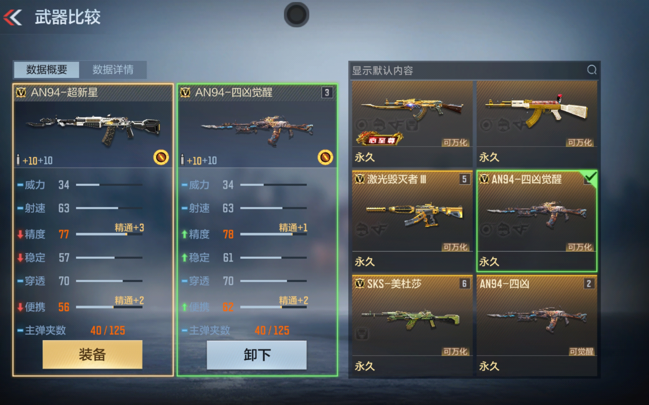 武器评测：探索四凶奇谈，AN94-四凶觉醒免费获取！
