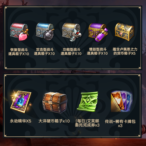 命运方舟10月18日新版本福利一览