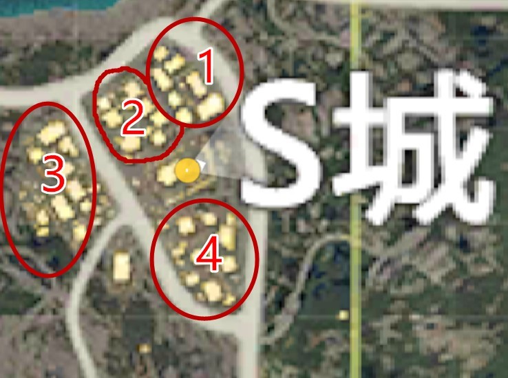 【攻略】落点混战凛然不惧，临海刚枪无限畅快！——海岛地图S城攻略
