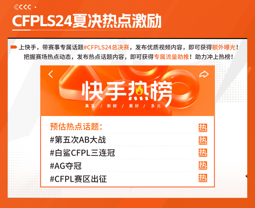 上快手看夏决马队在线观赛更有顶级道具等你来拿！