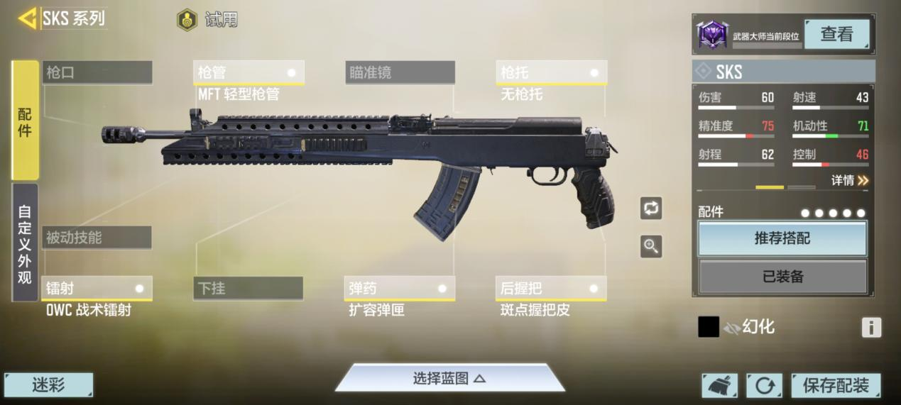 【使命小课堂】玩射手步枪不习惯架点？不妨来试试这把SKS