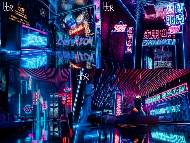 最近火爆全网的赛博朋克风各种视觉盛宴,精彩好礼只等你来官方coser