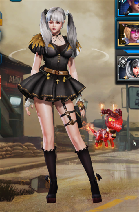 夏娃的萝莉形象在逆战也是存在两年了,早已深入人心,而且其设计的展示