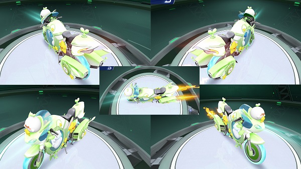 【马特车库】星之降临 幸运暖春 M1摩托车极光颜团子