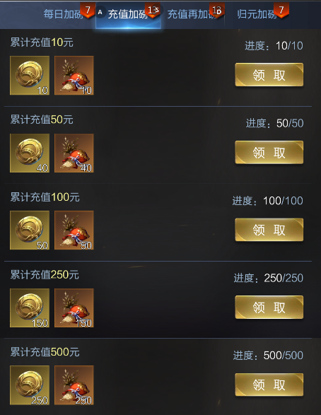 狂战节累充包划算的！太虚帝宫奖池2.0，狂欢庆典开启！