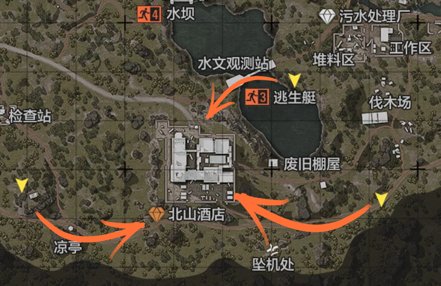 北山地图资源分布，带你轻松搜刮北山！